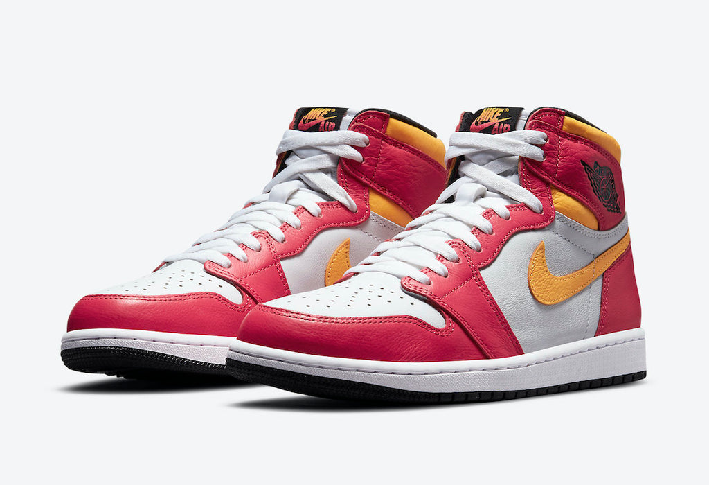 Air Jordan 1 High 'Light Fusion Red'